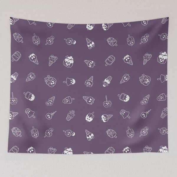 Item preview, Spooky Ice Scream: Hazy Purple designed and sold by louderyay.