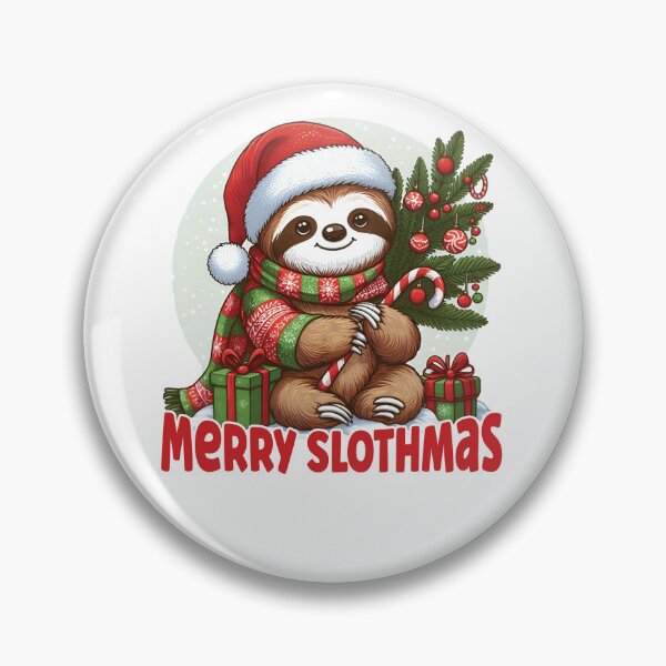 Item preview, Merry Slothmas designed and sold by PaintedPixels01.