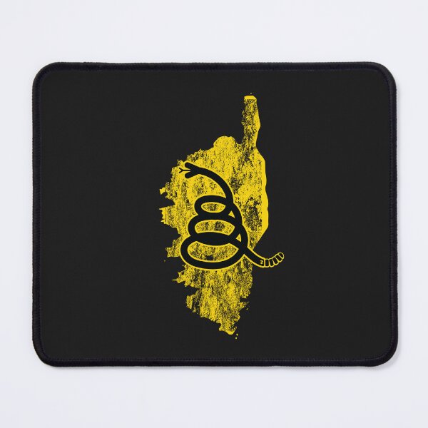 Item preview, Distressed CORSICA   - Freedom Is The Superpower - Modern Minimal Gadsden Snake Flag - Dont Tread On Me design designed and sold by pelagio.