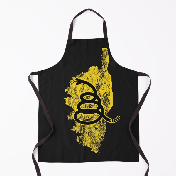 Item preview, Distressed CORSICA - Freedom Is The Superpower - Modern Minimal Gadsden Snake Flag - Dont Tread On Me design designed and sold by pelagio.