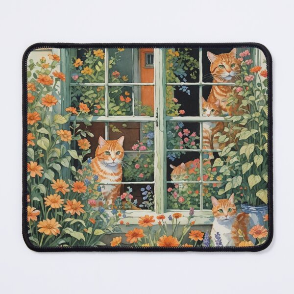 Item preview, Homeowners Orange Tabbies designed and sold by IvaRenee.