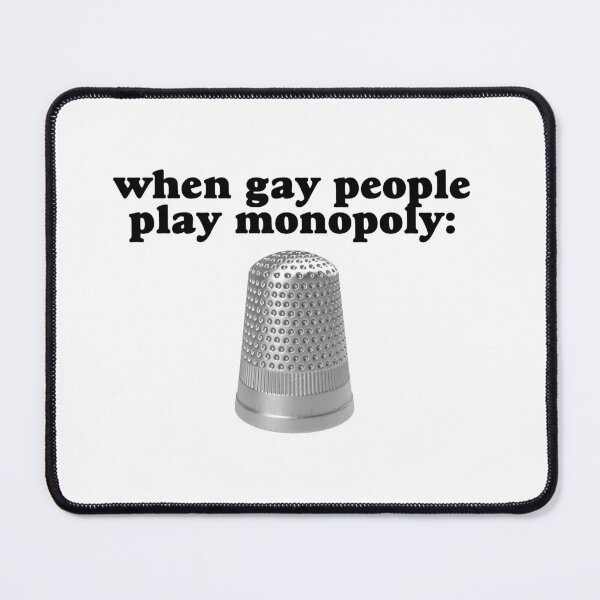 Item preview, queer = thimble token designed and sold by natal-tees.