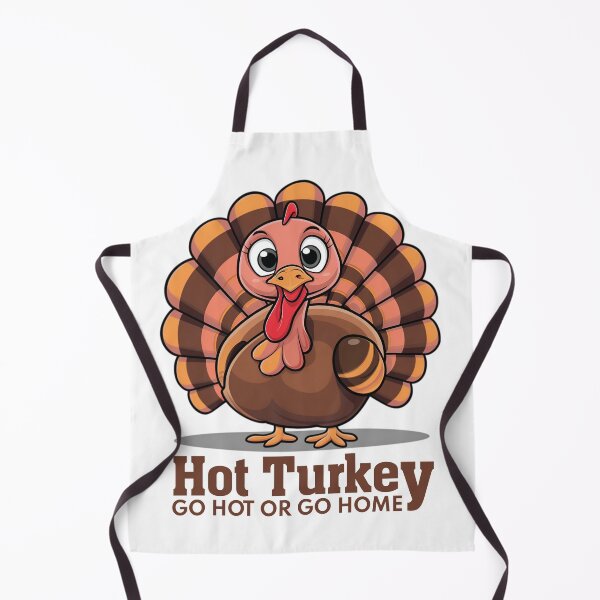 Item preview, Hot Turkey Go Hot or Go Home designed and sold by PaintedPixels01.