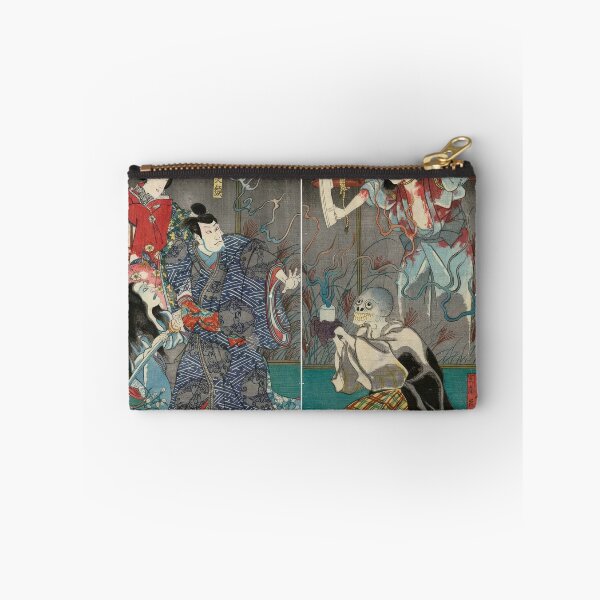 Item preview, The Ghost of Asakura Togo, Woodblock Print by Utagawa Kuniyoshi designed and sold by TeeARTHY.