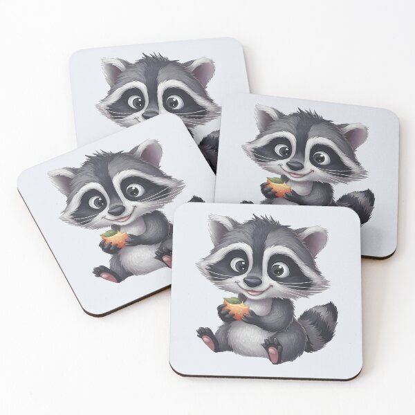 Item preview, Eating Raccoon designed and sold by kitty-kingdom.