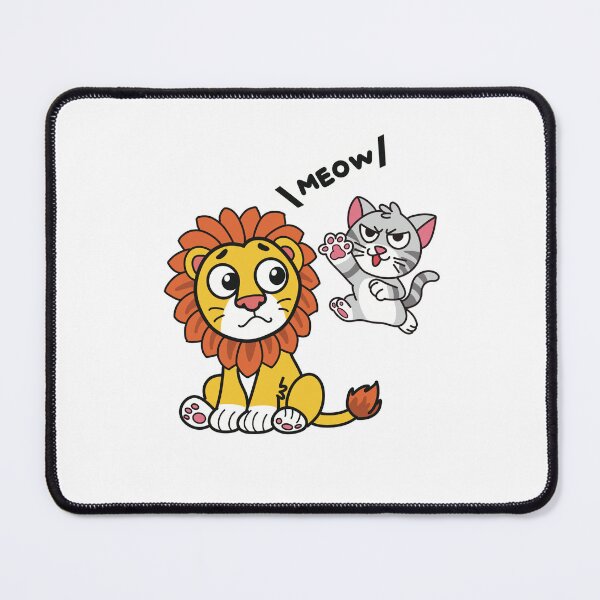 Item preview, Meow, look at my paws lion cat funny claws designed and sold by WowCustomDesign.