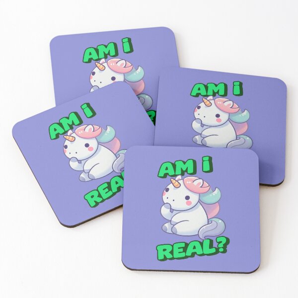Item preview, Am I Real? - Zoey Incredible art for the unicorn lover in your life, great gift for daughters, girlfriends, wives and more designed and sold by 3DAF.