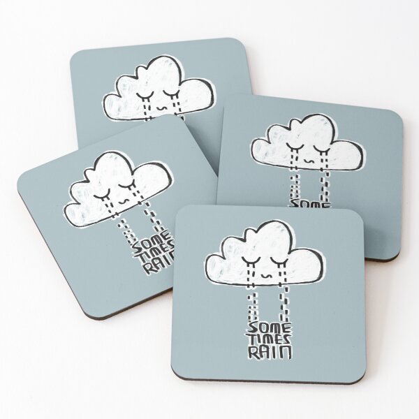 Item preview, Rain, sometimes rain designed and sold by badlydrawnbabe.