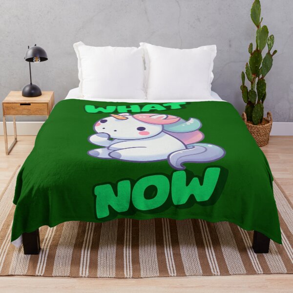 Item preview, What Now - Zoey Incredible art for the unicorn lover in your life, great gift for daughters, girlfriends, wives and more designed and sold by 3DAF.