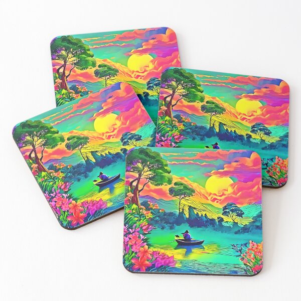 Item preview, Serene Sunset Serenity designed and sold by Health And Fitness Posts e-Store.