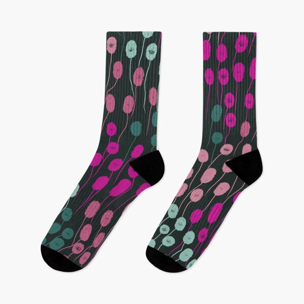 Item preview, Abstract Modern Nordic Fall in Pink and Green designed and sold by Deutschic.