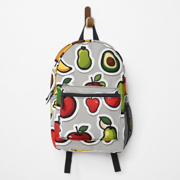 Item preview, Fruit Sticker: Apple, Banana, Avocado Cartoon Vector Icon Illustration designed and sold by hjian8219.