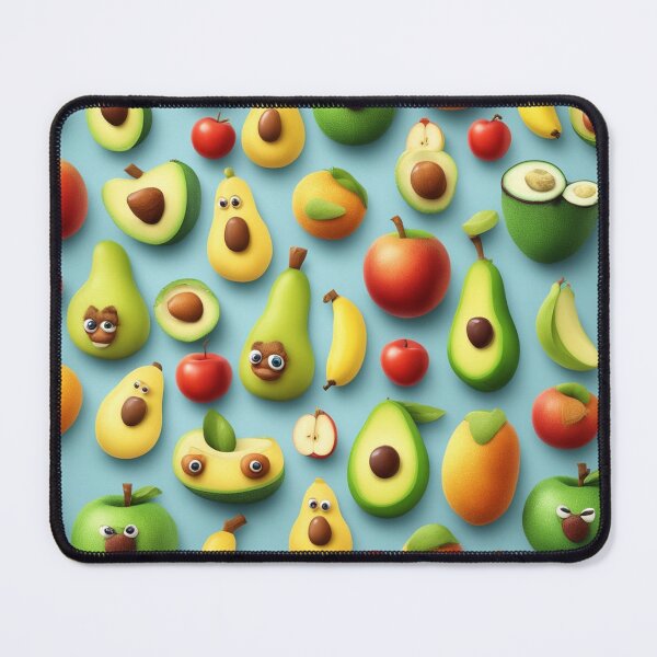 Item preview, Fruit Sticker: Apple, Banana, Avocado Cartoon Vector Icon Illustration designed and sold by hjian8219.