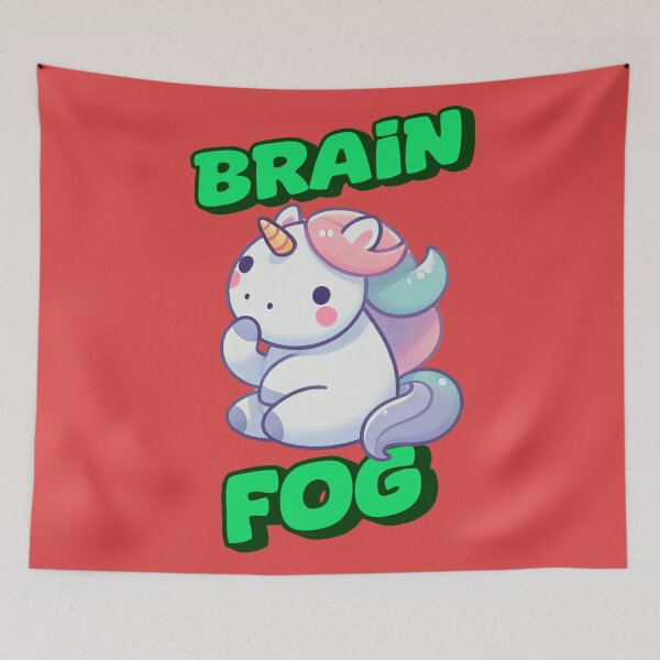 Item preview, Brain Fog - Zoey Incredible art for the unicorn lover in your life, great gift for daughters, girlfriends, wives and more designed and sold by 3DAF.