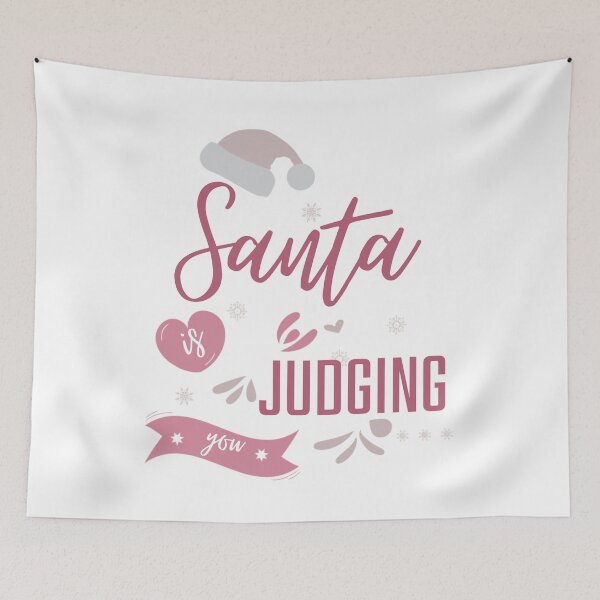Item preview, Santa is judging you  designed and sold by Ladyrebel8081.