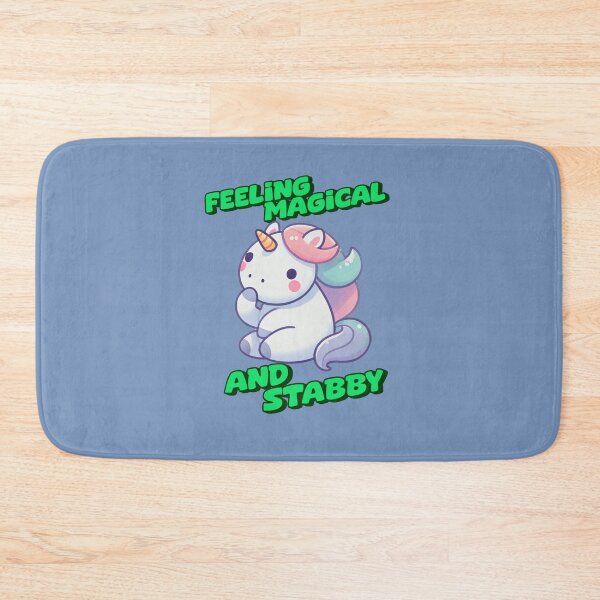 Item preview, Feeling Magical and Stabby - Zoey Incredible art for the unicorn lover in your life, great gift for daughters, girlfriends, wives and more designed and sold by 3DAF.