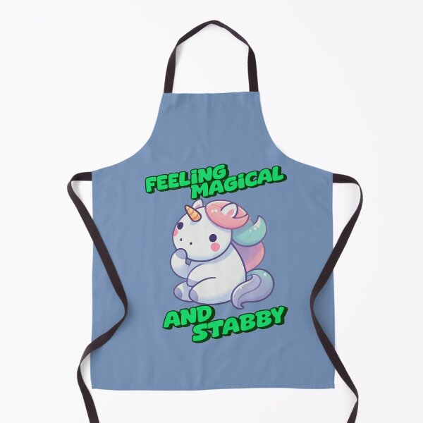 Item preview, Feeling Magical and Stabby - Zoey Incredible art for the unicorn lover in your life, great gift for daughters, girlfriends, wives and more designed and sold by 3DAF.