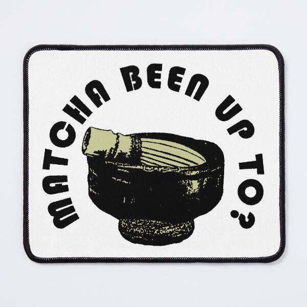 Item preview, "¿Qué has estado haciendo con el matcha?" - Cuenco de té con batidor designed and sold by BReinbold.