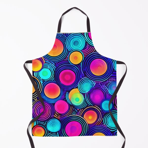 Item preview, Vibrant Circles of Abstract Energy designed and sold by Health And Fitness Posts e-Store.