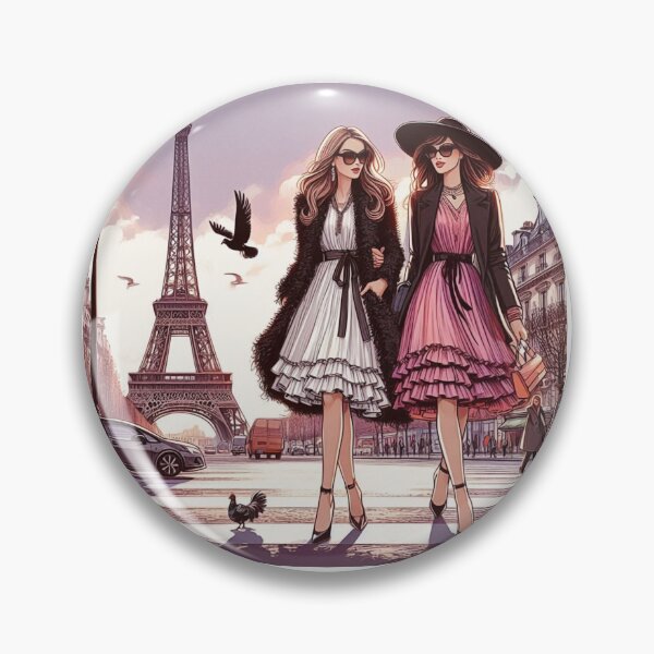 Item preview, Fashion girls in Paris. designed and sold by JullyDesigns.