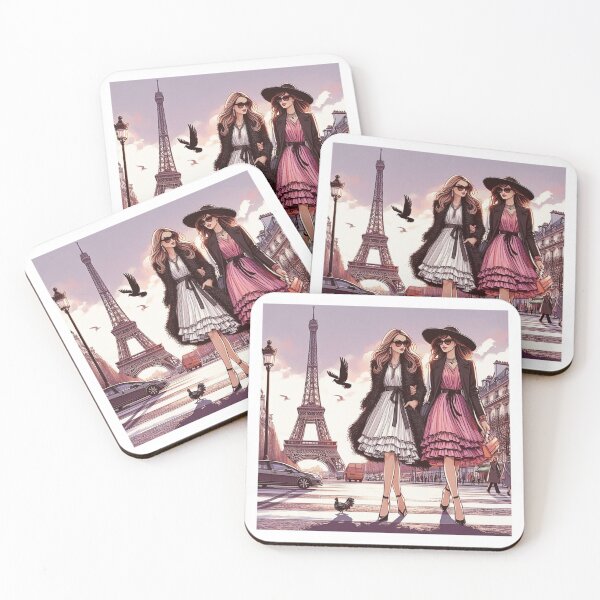 Item preview, Fashion girls in Paris. designed and sold by JullyDesigns.