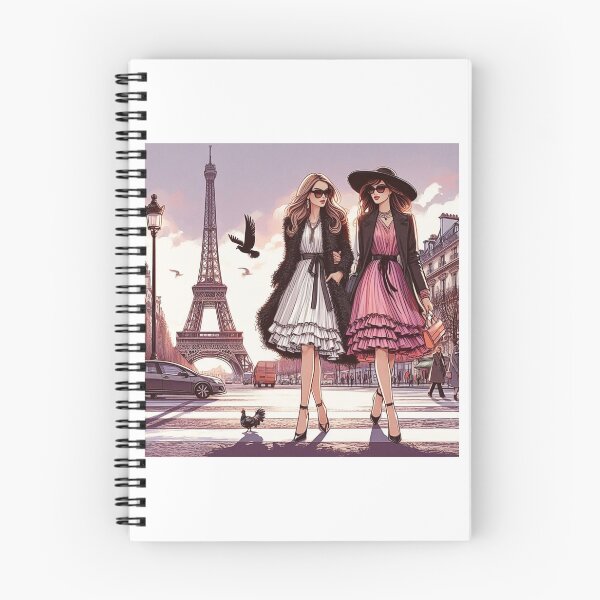 Item preview, Chicas de moda en París. designed and sold by JullyDesigns.