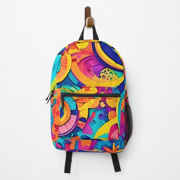 Item preview, Colorful Concentric Patterns designed and sold by Health And Fitness Posts e-Store.