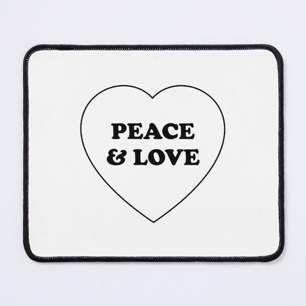 Item preview, Peace and love heart designed and sold by Inspirationmotivation.