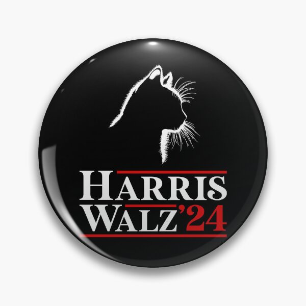 Item preview, Cat Lady Harris Waltz 2024  designed and sold by varioarts.
