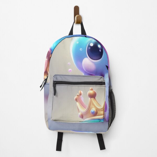 Item preview, Cute Jellyfish King with Crown Cartoon Vector Icon Illustration designed and sold by hjian8219.