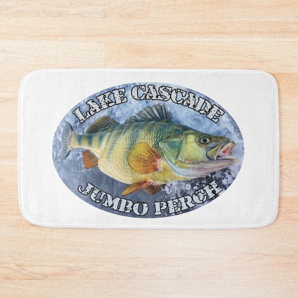 Item preview, Lake Cascade Jumbo Perch Painting designed and sold by crbtee.