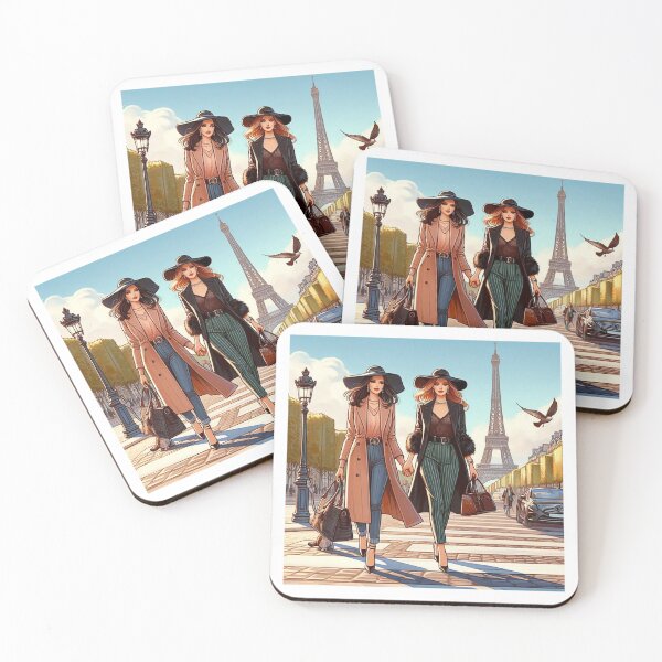 Item preview, Fashion girls in Paris. designed and sold by JullyDesigns.