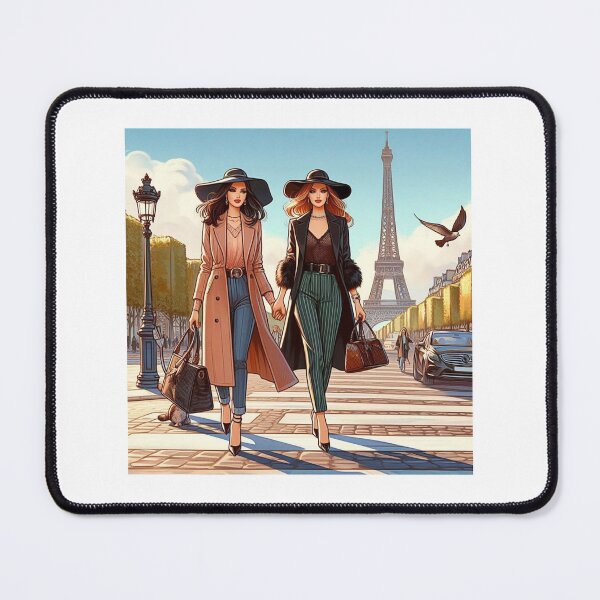 Item preview, Fashion girls in Paris. designed and sold by JullyDesigns.