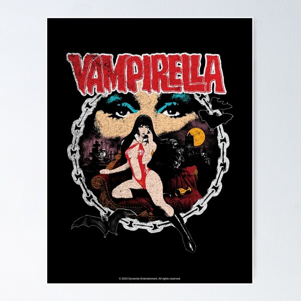 Item preview, Vampirella Vintage Style Design designed and sold by ArtByKendraLang.