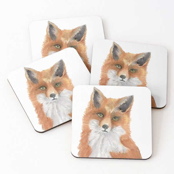 Item preview, Sitting Fox in the Snow designed and sold by ALA Creative Studio.