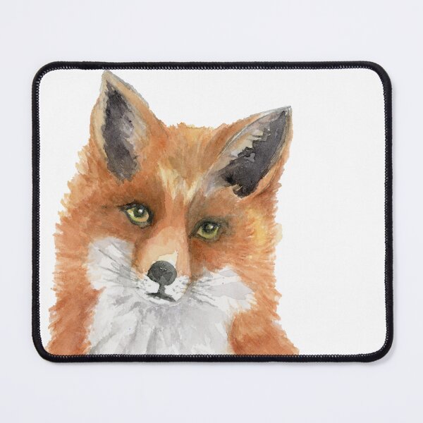 Item preview, Sitting Fox in the Snow designed and sold by ALA Creative Studio.