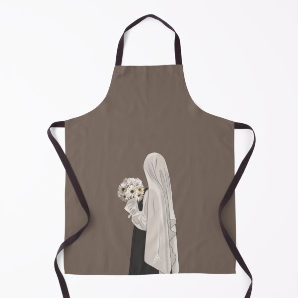 Item preview, Hijabi girl with brown flowers designed and sold by girlstrend.