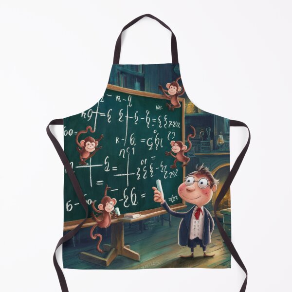 Item preview, Monkey School: Lessons in Curiosity designed and sold by h4sey.