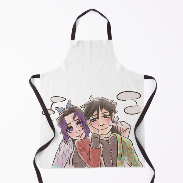 Item preview, Giyuu and Shinobu Pastel Poke Version 1 (white) designed and sold by OwlTaart.