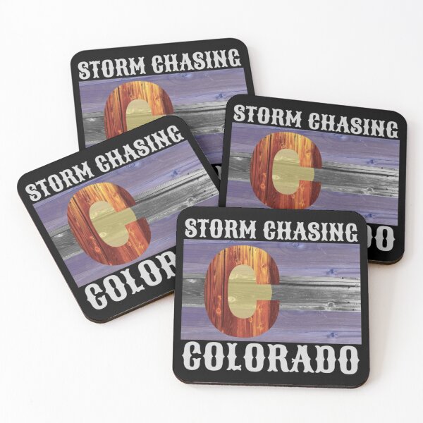 Item preview, Storm Chasing Colorado/ Woodgrain Colorado Flag designed and sold by ColordCreations.