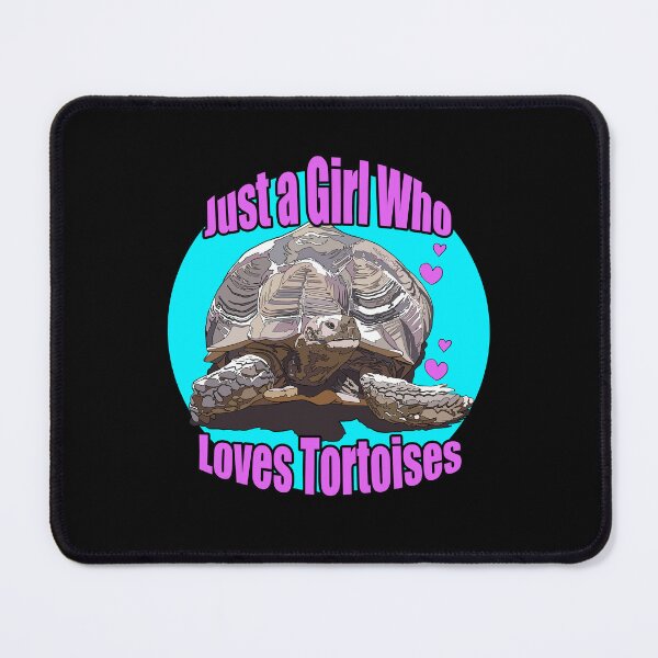 Item preview, Just a Girl who Loves Tortoises | Gift for Tortoise Lover designed and sold by Marian Murdoch.