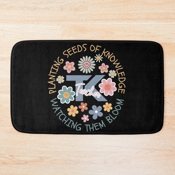 Item preview, Cute and colorful Transitional kindergarten teacher graphics with flowers designed and sold by PerkyParakeet.