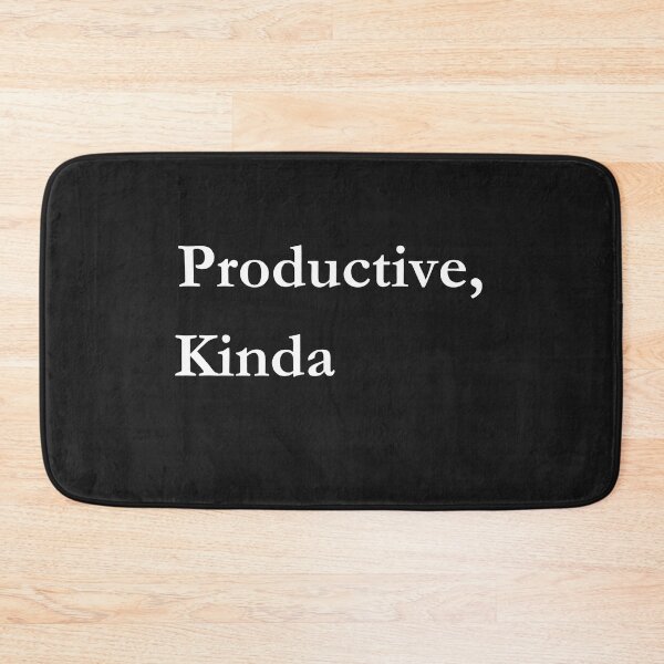 Item preview, Productive Kinda Classic Black Tee designed and sold by GeekySexyCool.