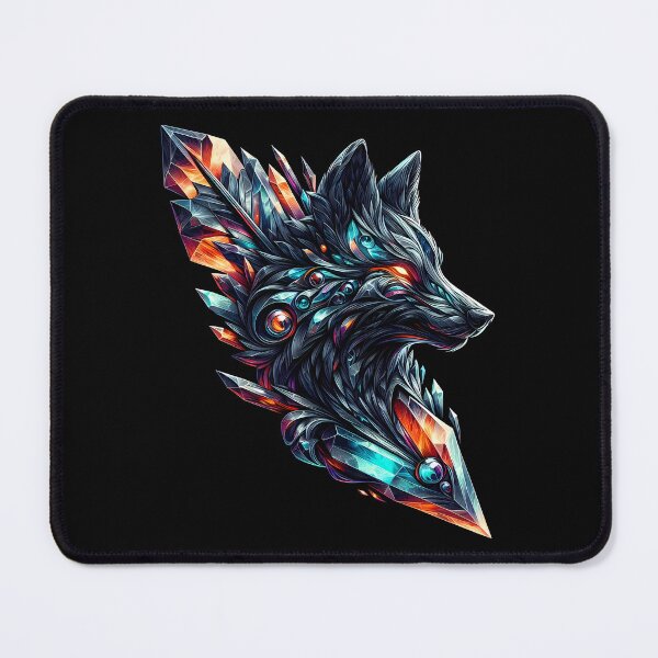 Item preview, Obsidian Wolf Arrowhead, Ai Generated Art designed and sold by ACC .