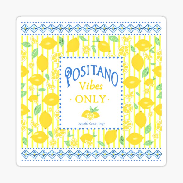 Item preview, Positano Vibes Only : Vintage Lemons : Amalfi Coast, Italy designed and sold by TRVLR Designs.
