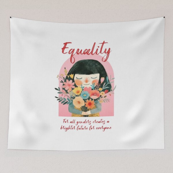 Item preview, Celebrating Equality: A Brighter Tomorrow for All designed and sold by ColorsSoul ⭐️⭐️⭐️⭐️⭐️.