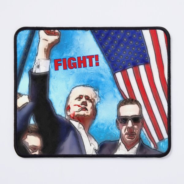 Item preview, Color Sketch of Assassination Attempt on Donald Trump designed and sold by kristalcurt.