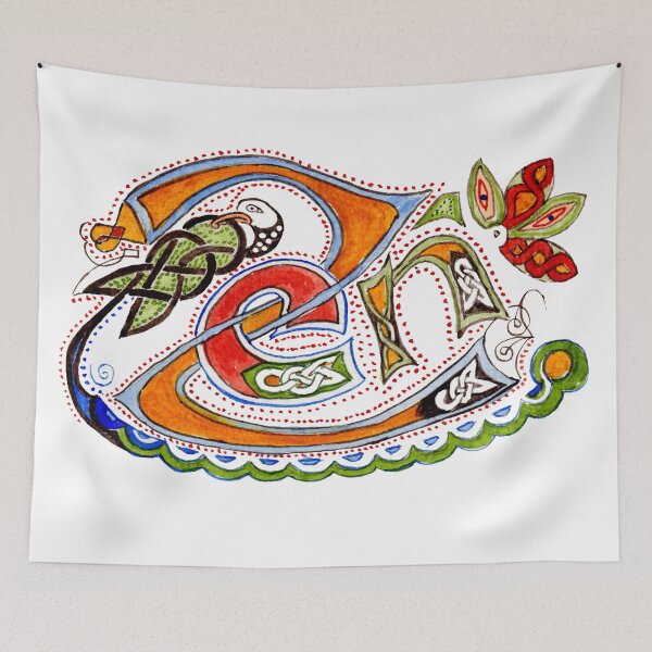 Item preview, Celtic Zen in illumination style designed and sold by Zamen.