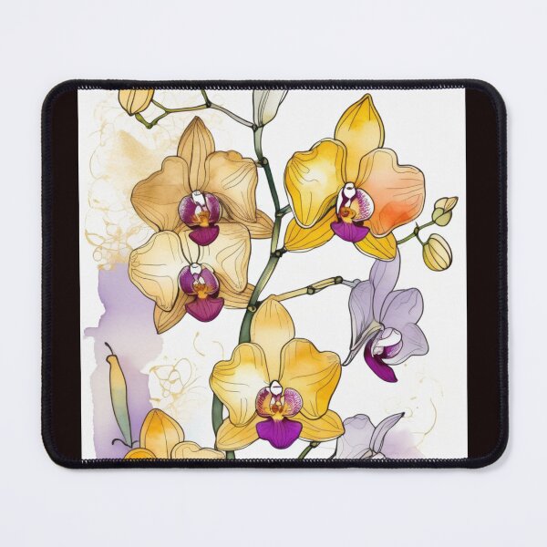 Item preview, Gilded Botanicals No. 0030 Orchids designed and sold by FaerieFusion.