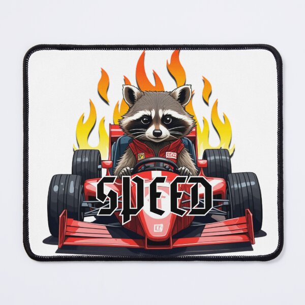 Item preview, Racoon formula 1 designed and sold by TuduBein.